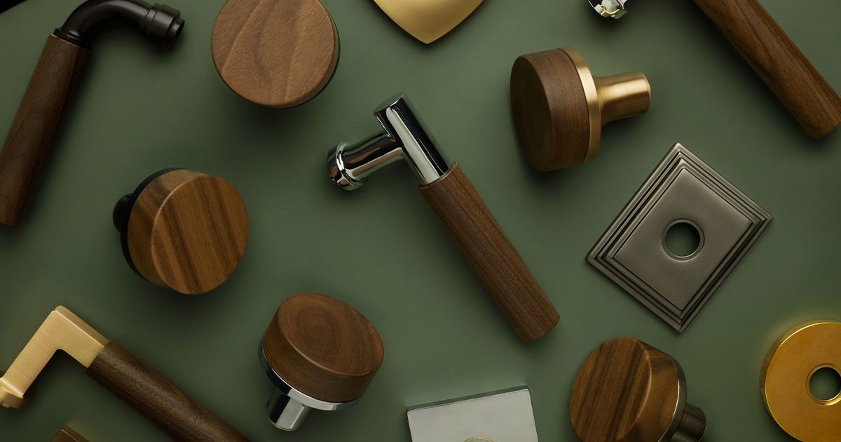 Emtek handles, knobs, levers, and rosettes
